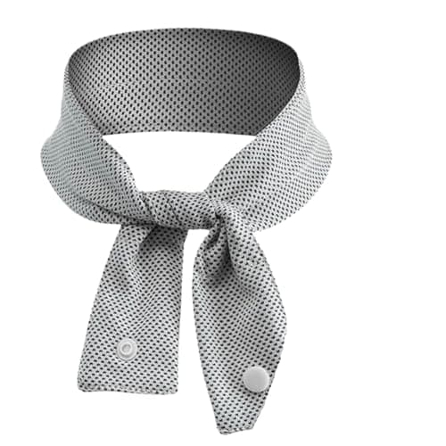 Image of Reusable Self-Cooling Neck Scarf ﻿(Grey)