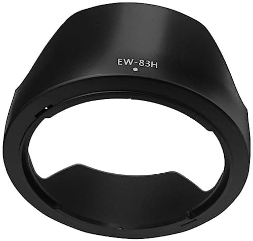 Image of EW-83H Lens Hood Shade for Canon EF 24-105mm f/4L IS USM(Not for IS II USM),HUIPUXIANG 77mm Digital Tulip Flower Lens Hood
