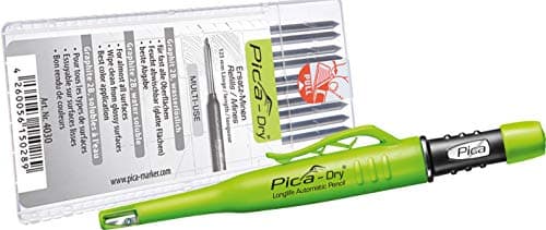 Image of Pica 3030 + 4030 Longlife Automatic Pen + Refill Set 2B, Black, Dry + Ersatzminen (Graphit)