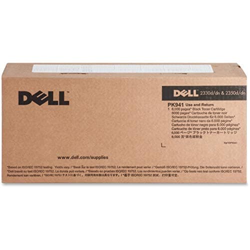 Image of DELL PK941 Toner and Laser Cartridge - Laser Toner for Laser Printers (Cartridge, Black, Laser, Dell 2330d/dn, 2350d/dn, Black)