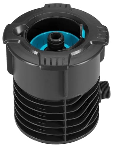 Image of Gardena Sprinkler System Connection Box with 3/4 inch external thread: Starting point of the water supply into the sprinkler system, removable dirt filter, incl. Profi System Tap Connector (08262-20)