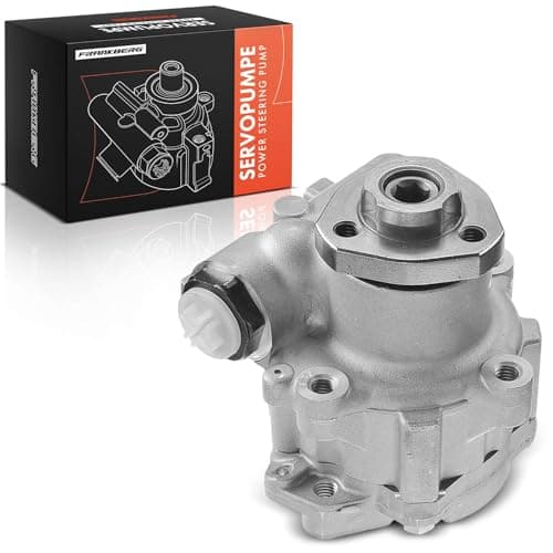 Image of Frankberg Power Steering Pump Steering System Hydraulic Pump Compatible with Transporter T4 70XA 70XB 70XC 70XD 7DB 7DW 7DK 1.9L-2.5L Petrol/Diesel 1990-2003 Replace# 044145157AX