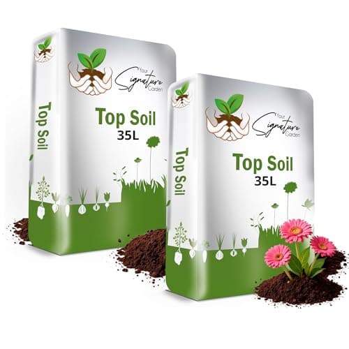 Image of Laeto Top Soil 35L x 2 (70L) – Top Soil for Garden & Landscaping Premium Garden Soil for Plants, Lawns & Flowers – Rich Organic Soil for Healthy Growth