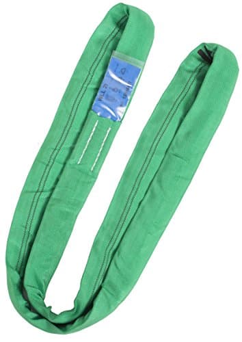Image of 2 Tonne Endless Polyester Webbing Lifting Cargo Round Sling Strap Strop 0.5-6mtr EWL Certified EN1492 CE (1mtr)