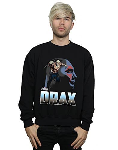 Image of Marvel Men's Avengers Infinity War Drax Character Sweatshirt Black XXX-Large