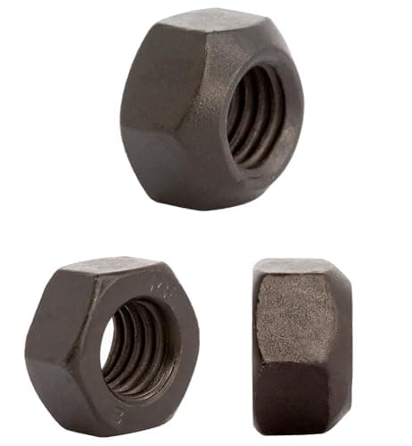 Image of M10 (10mm) Prevailing Torque Type Hexagon Nuts Black Zinc Flake DIN 980V (Pack of 20) N06A