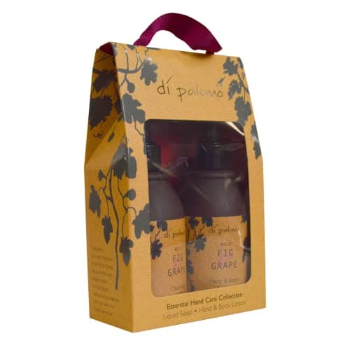 Image of Di Palomo Wild Fig & Grape Vegan Hand Care Collection - Luxury Lotion, Soap, & Cream - Pamper Gifts for Women