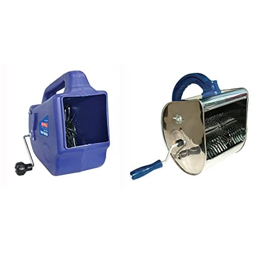 Image of Faithfull FLICKHD Heavy-Duty Plastic Body Hand Sprayer, Blue & FLICK Flicker Hand Wall Coating Sprayer