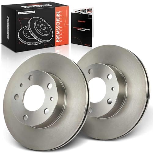 Image of Frankberg Brake Disc Set incl. 2x Discs Front Vented Ø280mm Compatible with Ducato Box 250 Ducato Bus 250 Boxer Bus Jumper Bus Replace# 424926,4246L2