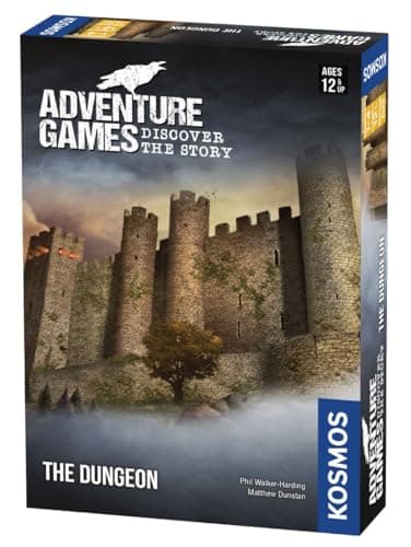Image of Thames & Kosmos - Adventure Game - The Dungeon - Cooperative Replayable Card Game - 1-4 Players - Fun for Adults & Kids, Ages 12+ - 695088