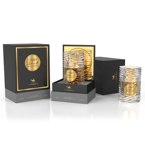 Image of Le Chameau Desert Angel Unisex Eau de Parfum, 100ml – Warm Cognac, Cinnamon, Tonka Bean, Oak, Praline, Vanilla & Sandalwood Fragrance, Luxurious & Long-Lasting Scent for All Occasions