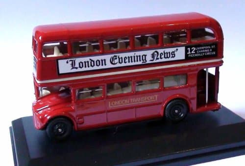 Image of Oxford Diecast 1:76 London Bus - Gift Collectable model LD001