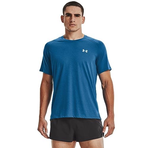Image of Under Armour Men's Streaker Short Sleeve T-Shirt Blue
