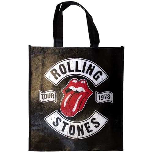 Image of Rock Off officially licensed products The Rolling Stones Tour 78 Eco Tote Bag One Size