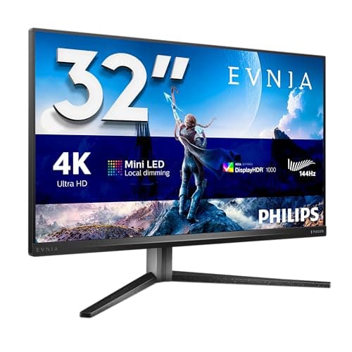 Image of Philips Evnia 32M2N6800M/00 computer monitor 80 cm (31.5") 3840 x 2160 pixels 4K Ultra HD LCD Black