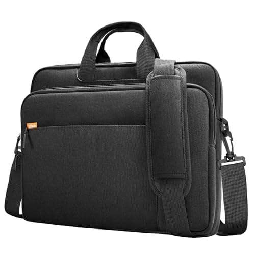 Image of JETech 13 13.3 14 Inch Laptop Bag Case, Waterproof Computer Sleeve Cover Compatible with MacBook Neo (A18 Pro), MacBook Air/Pro 13/14, Surface Book 13.5, HP Pavilion 14, Dell Inspiron 14 (Black)