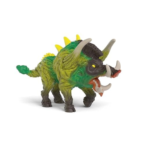 Image of SCHLEICH Eldrador Creatures - Jungle Boar Toy - Durable Beast Figure for Boys and Girls - Imaginative Play Fantasy Figurine for Children - Fun Monster Toys for Kids Ages 7+ | 70852