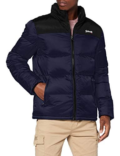 Image of Schott NYC Men's Utah Jacket Not Applicable, Navy, Medium
