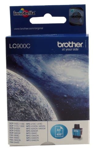 Image of Brother Original LC900C Cyan Ink Cartridge