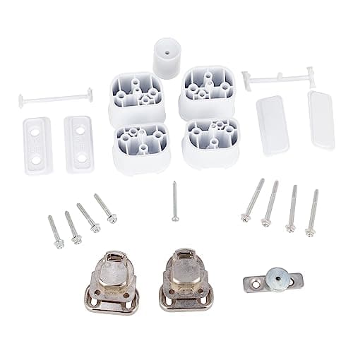 Image of sparefixd Suitable for Hoover Integrated Washing Machine Cupboard Door Hinge Kit (Check fits List Below Before Ordering)