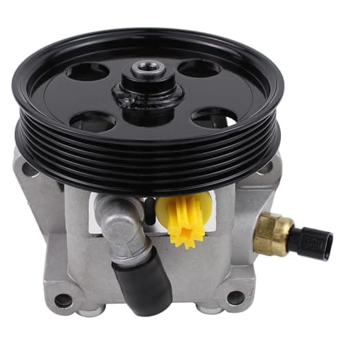 Image of HouYeen Power Steering Pump with Belt Pulley for Fo-rd C Max Focus mk2 Vol-vo C30 S40 V50 1.6 1.8 2003-2012