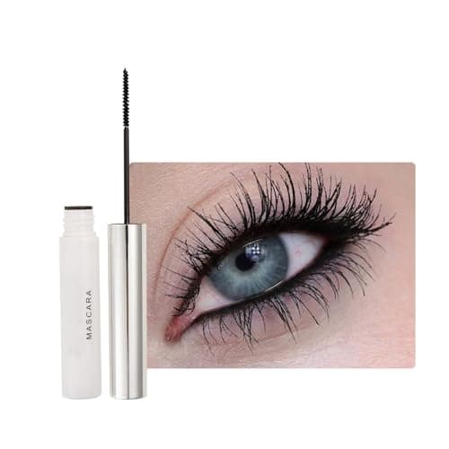Image of Waterproof Mascara - 4D Silk Fiber Eyelash Mascara - Extra Long Thick & Voluminous Lash, Adds Length - Black Long-Lasting Waterproof 4D for Makeup