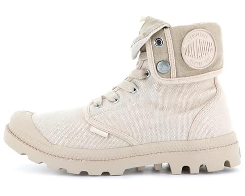 Image of Palladium - Baggy - Men and Women Shoes - Cotton, Authentic Look, EVA Insole - Vegan Friendly, Beige, 6 UK