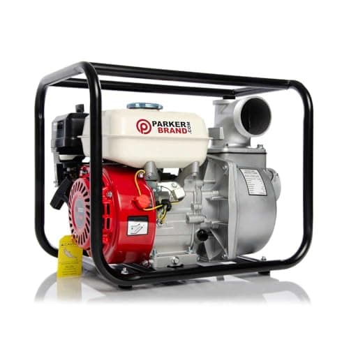 Image of 3" Petrol Water Pump - 6.5HP 4 Stroke Engine