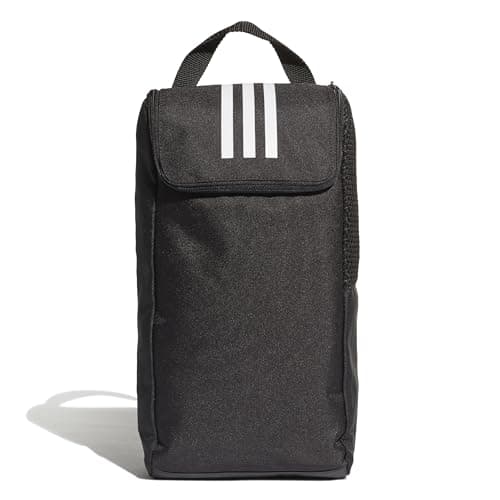 Image of adidas Kids' Tiro Shoe Bag, Black/White, One Size