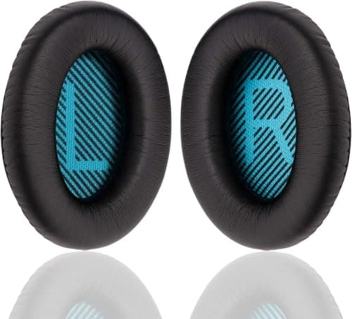 Image of YOCOWOCO Ear pads for Bose QC25/QC35 II/QC35/QC15/AE2 AE2i AE2w Headphones Replacement Earpads Cushions for Bose Quietcomfort 35/Quiet Comfort 25/SoundTrue and SoundLink(AroundEar)