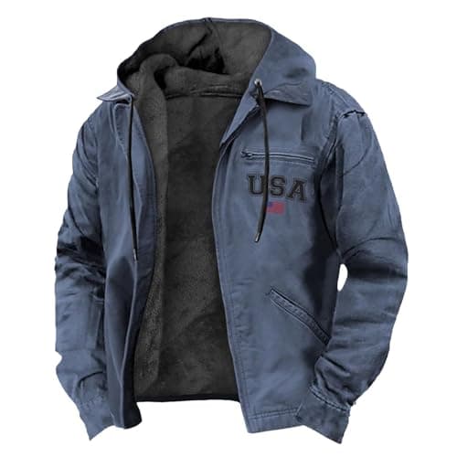 Image of Generisch Casual Lightweight Outdoor Travel Jacket with Comfortable Fit and Multiple Pockets, blue, S