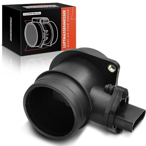 Image of Frankberg Mass Airflow Sensor Compatible with A3 A4 A.l.h.a.m.b.r.a Leon B.o.r.a Golf IV Polo 1997-2010 06A906461