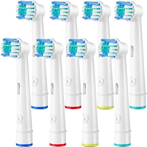 Image of Toothbrush Head Compatible with Oral B - 8 Pack Aster Replacement Electric Professional Toothbrush Heads Deep and Precise Cleaning Brush Heads Toothbrush Heads (Not Compatible with Pulsonic and iO)