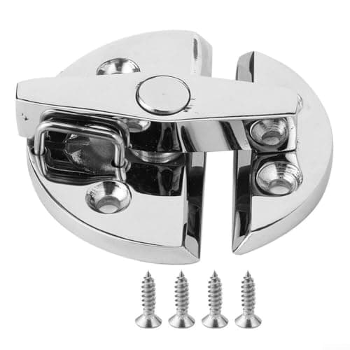 Image of For Boat Door Turn Button Catch Latch Lock Marine Grade Stainless Steel Design