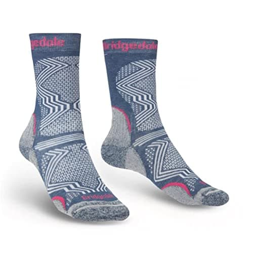 Image of Bridgedale HIKE Ultralight T2 Coolmax Performance Boot-Women's- Medium-Dark Denim