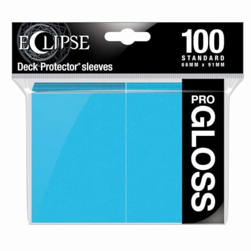 Image of Ultra Pro - Deck Protector: Eclipse Gloss: Sky Blue (100)