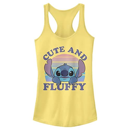 Image of Disney Women's Cute and Fluffy T-Shirt, Yellow (Banana), XS