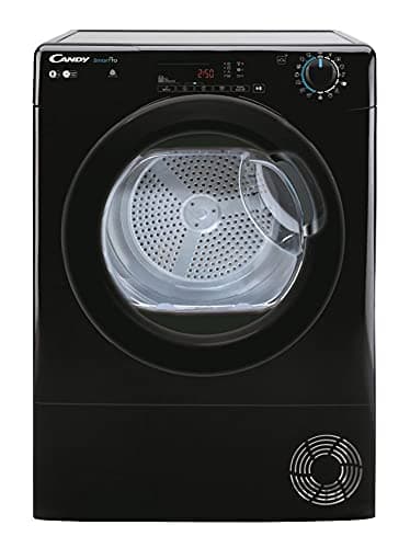 Image of Candy CSOEC8TBGB80 8kg Freestanding Condenser Tumble Dryer, Sensor Dry, Smart enabled, 14 Programmes, 4 Dryness Levels, Black