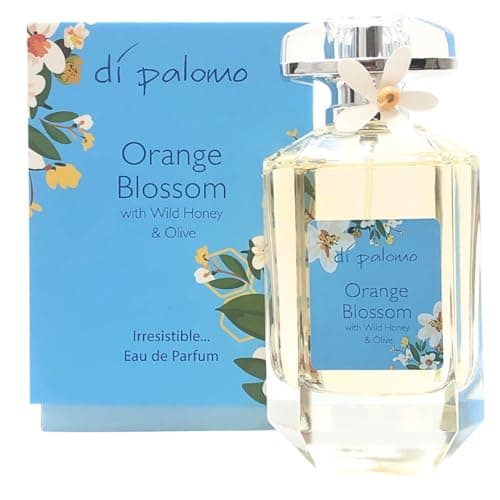 Image of Di Palomo Orange Blossom & Wild Honey Eau De Parfum 100ml - Italian Scent with Bergamot Jasmine & Amber Long-Lasting Perfume Men Women Spray Gift for Her Him