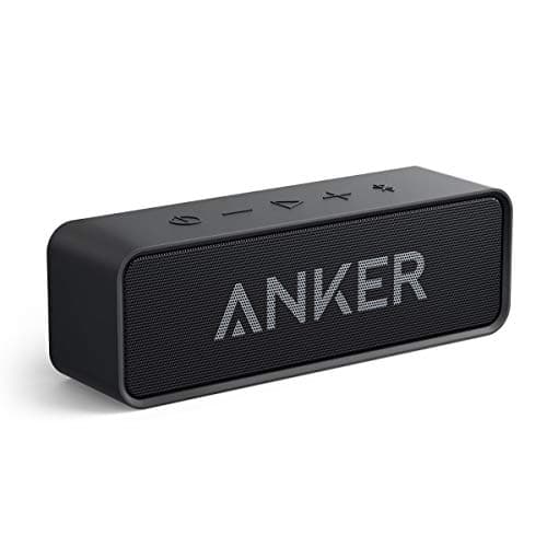 Image of Anker Soundcore Bluetooth Speaker Upgraded Version with 24H Playtime, IPX5 Waterproof, Stereo Sound, 66ft Bluetooth Range, Built-In Mic, Portable Wireless Speaker for iPhone Samsung