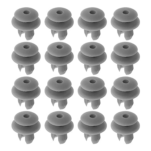 Image of VGOL 50Pcs Trim Panel Lining Clips Replacement 70186729901 701867299 Compatible with VW T4 T5 Car Trim Clamps Door Panel Clips Grey