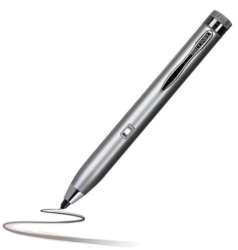 Image of Navitech Broonel Shadow Silver Active Electronic Digital Stylus Compatible With HTC 10 / HTC Desire 530 / HTC One A9