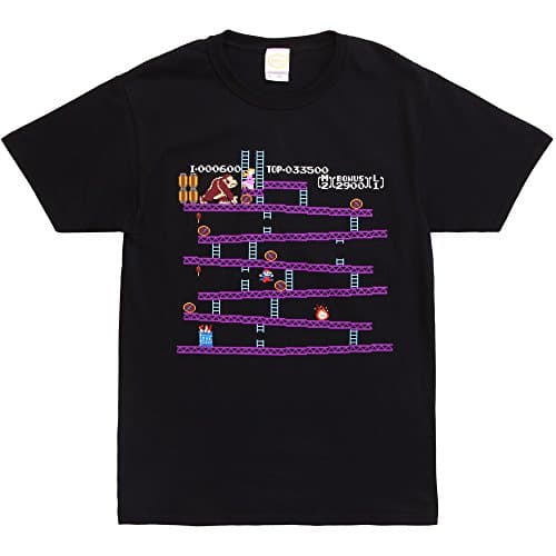 Image of Nintendo Men's Kong Screen T-Shirt, Black, XXXL