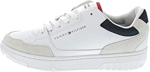 Image of Tommy Hilfiger Th Basket Core LTH Mix, White, 6.5