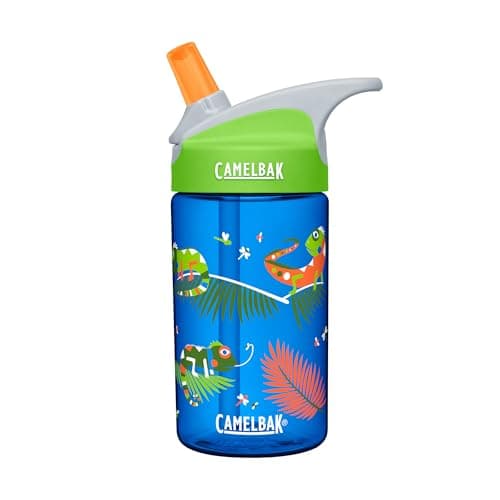 Image of CamelBak Eddy Kids Water Bottle - 400 ml, Iguanas