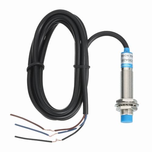 Image of sourcing map Inductive Proximity Sensor,PNP NO M12 DC 6-36V 300mA Proximity Switch Detector Approach Sensor 4mm 3 Wire for Industrial Automation LJ12A3-4-Z/BY