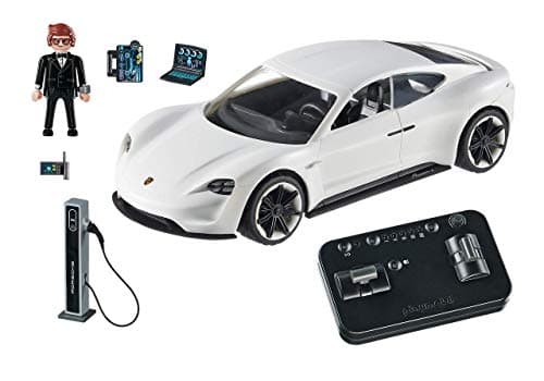 Image of Playmobil 70078 THE Movie Rex Dasher's Porsche Mission E, For Children Ages 5+, Fun Imaginative Role-Play, PlaySets Suitable for Children Ages 4+