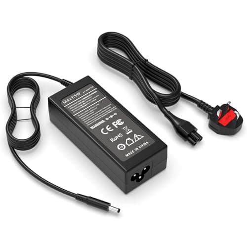 Image of 65W Charger Compatible with Dell Inspiron 15 14 13 5000 3000 7000 Series 3530 3520 3511 5420 5425 5430 5435 Latitude 13 14 15 Vostro 15 14 13 5000 3000 Series 4.5mm AC Power Adapter