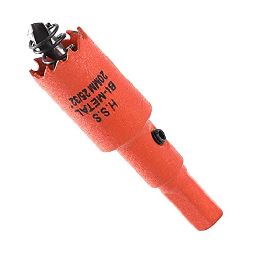 Image of Dribotway 20mm 25/32'' Bi-Metal Hole Saw Drill Bit, High Speed Steel for Cutting Circular Holes in Wood, Plastic, Plywood, and Thin Metal