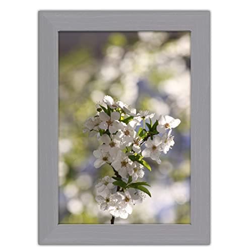Image of SM Decor Silver A3 Picture Frame - Wall Mounted Photo Frame for Pictures Posters & Certificates, A3 Size Compact Picture Frames - Silver, A3 (30 x 42 cm)